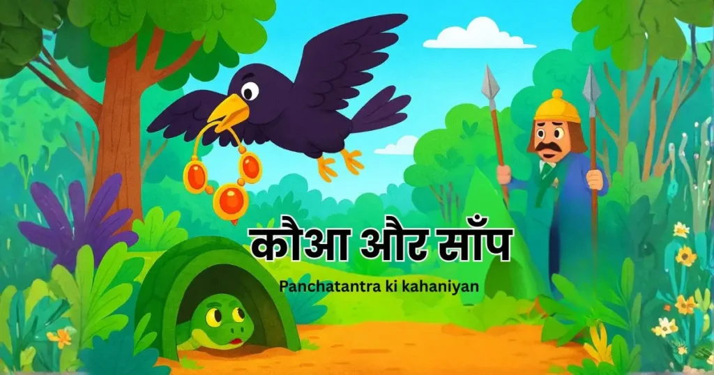  कौआ और साँप | panchtantra ki kahaniyan
