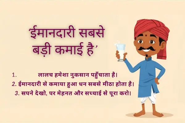 लालची दूधवाला | moral story in hindi